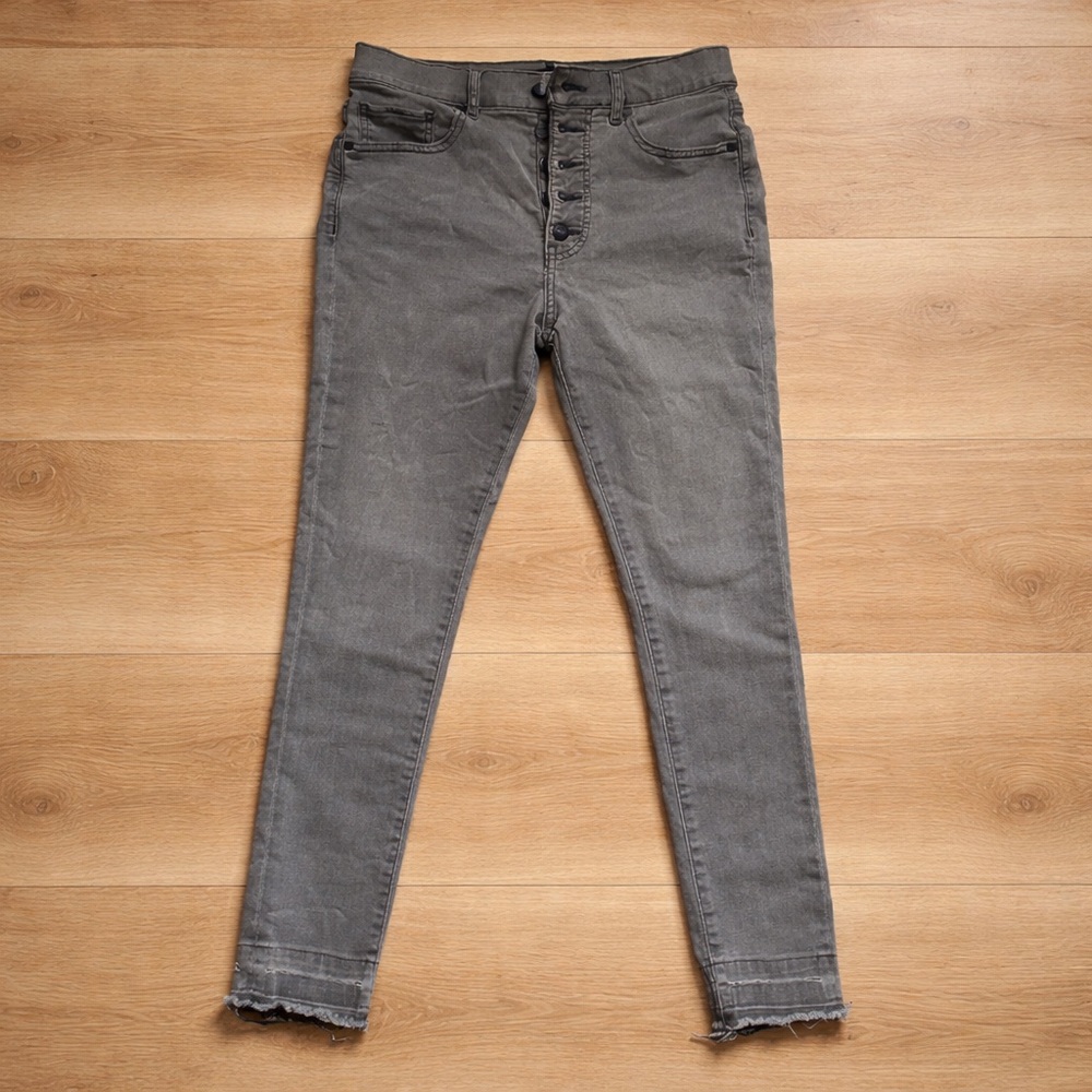 Express Charcoal High-Rise Skinny Women's Jeans 8R